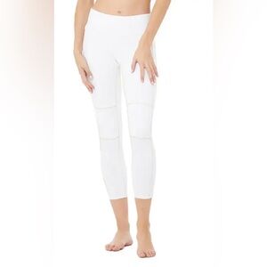 Alo 7/8 Guard Leggings in White